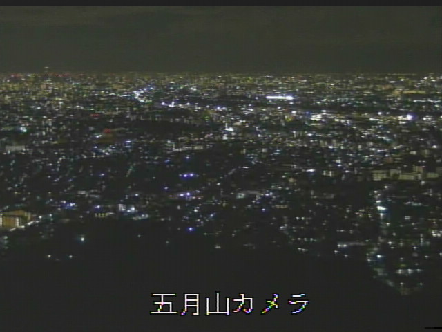 大阪府の山ライブカメラ｢五月山展望台｣のライブ画像